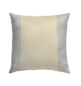 Restorative Child's Pose outdoor pillow for peaceful relaxation.